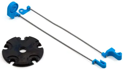 Dillon XL650/XL750 Shellplate #3 with Case Retainer Spring Držák nábojnic č.3 s pružinami pro přidržení nábojnic na shellplatu. Určeno pro přebíjecí lisy Dillon Precision XL650 a XL750. Pro ráže .223 Rem, .300 Blackout a další.