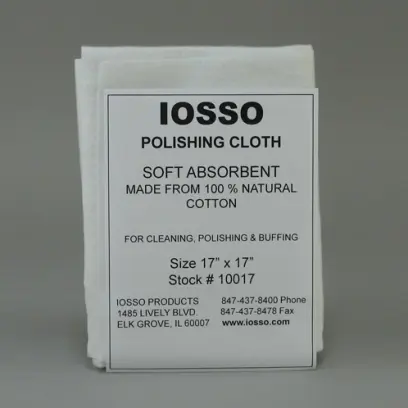 Kvalitní savá utěrka ze 100% přírodní bavlny, ideální pro čištění a leštění povrchů bez poškrábání. Perfektní pro údržbu zbraní, optiky, kovových i dřevěných povrchů. Rozměry: 43 x 43 cm.