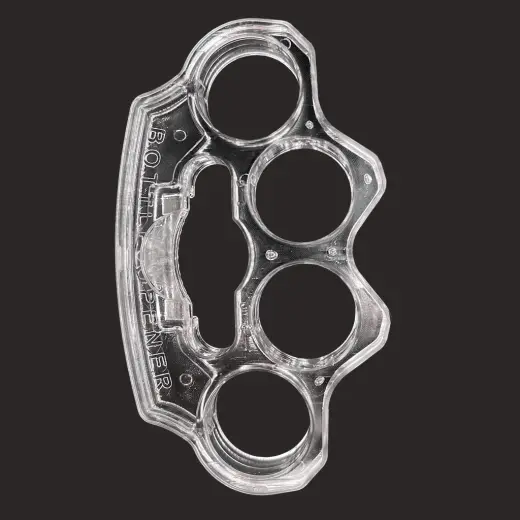 Otvírák na lahve Boxer Stylový plastový otvírák na lahve s originálních úchopem ve stylu boxeru, který poskytuje lepší páku a pohodlné držení. Perfektní dárek pro barmany, sběratele i milovníky originálních doplňků!