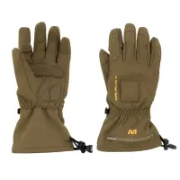 Vyhřívané softshellové rukavice MUDDY NUCLEUS hnědé