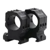Montážní kroužky Picatinny s integrovanou libelou – 25,4mm, vysoké