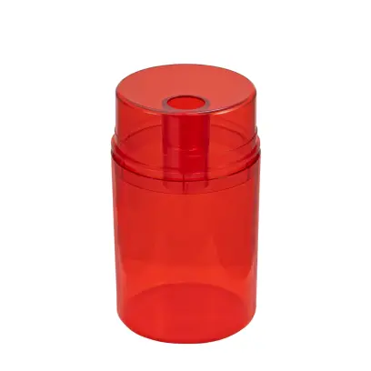 Červená kalibrační nádobka (Red Sizer Box) určená pro mazání a kalibraci olověných střel. Originální náhradní díl k sadě LEE Lube & Size Kit.