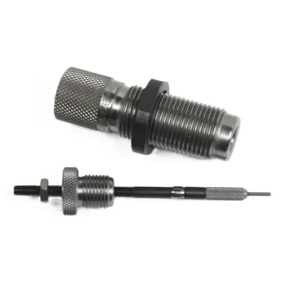 Prémiová rozhrdlovací matrice Lyman M-die pro roztažení krčku nábojnice. Určeno pro .40 Smith & Wesson, 10 mm Auto.