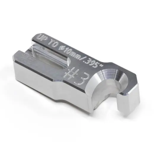 Hliníkový Case Plunger – velikost #3 (do ⌀10 mm / ⌀.395"). Náhradní díl pro progresivní přebíjecí lis Frankford Arsenal X-10. Odolnější než plastová verze, snadná instalace, dlouhá životnost.