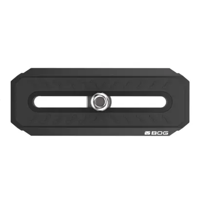 Praktická 4" montážní deska pro rychlé uchycení optických zařízení, jako jsou dalekohledy, kamery nebo fotoaparáty, na stativy s Arca Swiss. Univerzální závit 1/4-20 včetně adaptéru 3/8-16.