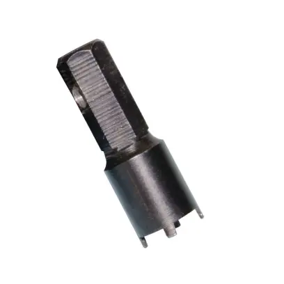 WHEELER Delta Series AR Front Sight Tool je nástroj pro instalaci a seřízení mušky A2 na zbraních AR-15, M16 a M4. Kompatibilní s 1/4" hex nástavci, s praktickým kroužkem na klíče pro lepší úchop.