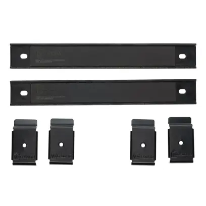 Magnetický držák SecureWall na nože, nářadí, zásobníky a další kovové předměty. Silný magnet udrží i těžší předměty. Možnost montáže svisle i vodorovně. Délka 20 cm. Balení obsahuje 2 ks držáků.