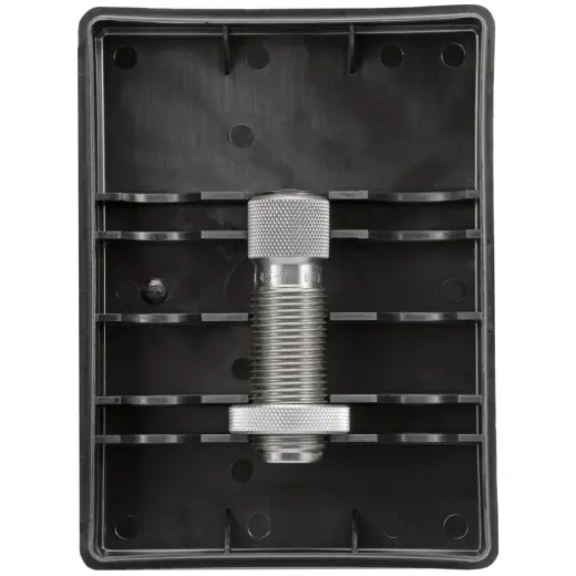 Krimpovací matrice pro přebíjení akustického (slepého) střeliva ráže .45-70 Government. Uzavírá ústí nábojnice šesti segmentovým růžicovým krimpem.