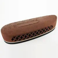 Botka na pažbu Pachmayr F325 Deluxe - střední, hnědá s bílou linkou