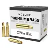 Nábojnice Nosler Premium Brass .222 Remington (100ks)