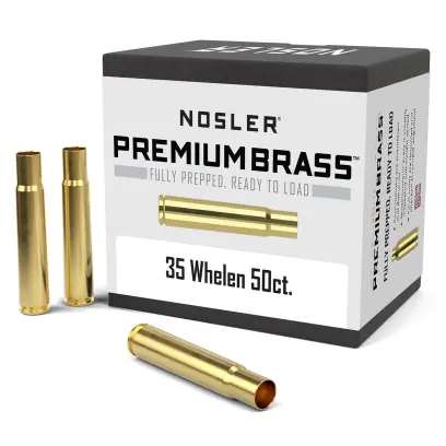 Nábojnice Nosler Premium Brass ráže .35 Whelen pro přebíjení nábojů, munice, střeliva (50ks).