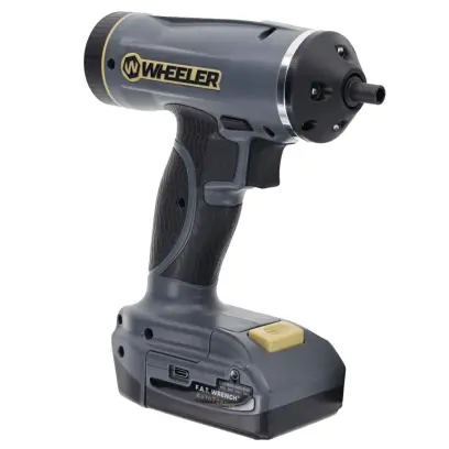 Elektrický momentový šroubovák s digitálním nastavením 10–65 in-lbs. Motor se zastaví při dosažení momentu utažení. USB C nabíjení, LED osvětlení, 15 bitů a kufřík. Navržen speciálně pro zbrojařský průmysl.