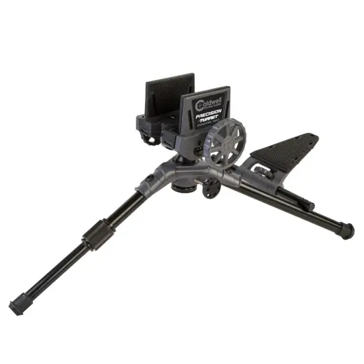 Střelecká a nastřelovací stolice PRECISION Caldwell Otočný a výkyvný systém pro maximální komfort a přesnost. Upínání předpažbí, držák pistolové rukojeti, nastavitelná délka i výška. Vhodné pro AR platformy. Caldwell PRECISION TURRET SHOOTING REST.