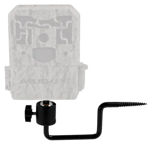 Držák na fotopasti a kamery se šroubuje přímo do stromu/dřeva bez použití nářadí. Robustní ocelová konstrukce. Možnost nastavení libovolného úhlu a směru. Závit 1/4"-20. Nosnost 4,5 kg.