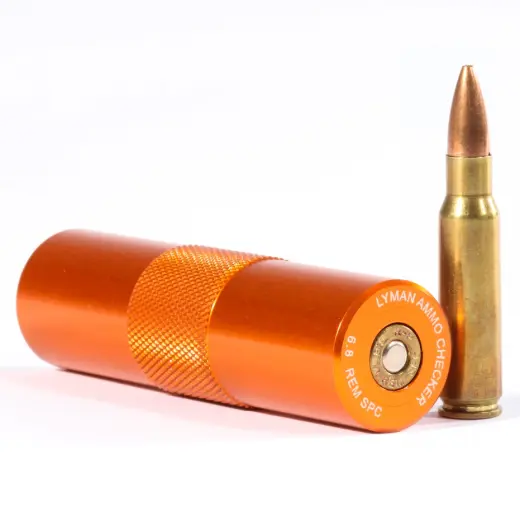 Nenechte záseky zkazit Vaše závody! Kontrolujte rozměry svých nábojů. Lyman Ammo Checker single caliber. Určeno pro ráži: 6,8mm Remington.