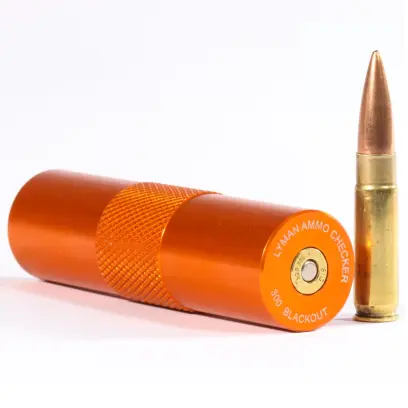Nenechte záseky zkazit Vaše závody! Kontrolujte rozměry svých nábojů. Lyman Ammo Checker single caliber. Určeno pro ráži: .300 AAC Blackout.