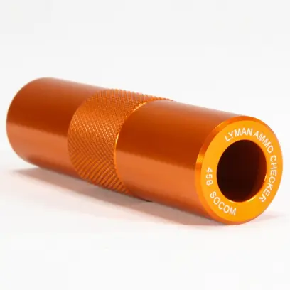 Nenechte záseky zkazit Vaše závody! Kontrolujte rozměry svých nábojů. Lyman Ammo Checkers single caliber. Určeno pro ráži: .458 SOCOM.
