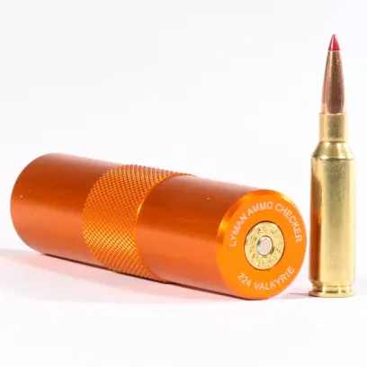 Nenechte záseky zkazit Vaše závody! Kontrolujte rozměry svých nábojů. Lyman Ammo Checkers single caliber. Určeno pro ráži: .224 Walkyrie.