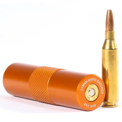 Nenechte záseky zkazit Vaše závody! Kontrolujte rozměry svých nábojů. Lyman Ammo Checkers single caliber. Určeno pro ráži: .243 Winchester.