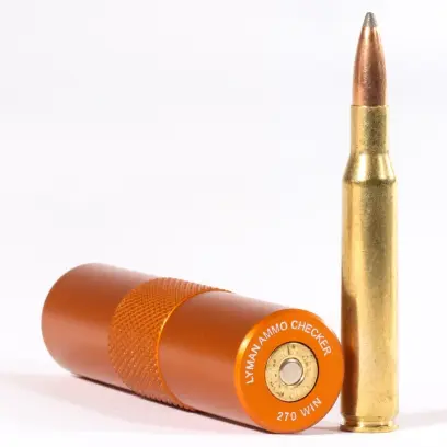 Nenechte záseky zkazit Vaše závody! Kontrolujte rozměry svých nábojů. Lyman Ammo Checkers single caliber. Určeno pro ráži: .270 Winchester.