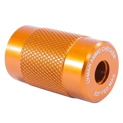 Nenechte záseky zkazit Vaše závody! Kontrolujte rozměry svých nábojů. Lyman Ammo Checkers single caliber. Určeno pro ráži: .327 Federal Magnum.
