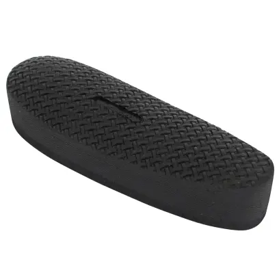 Černá protiskluzová botka výrazně tlumí zpětný ráz u silných kulovnic díky speciálnímu materiálu Decelerator. Kožený vzhled v designu košíkové vazby.