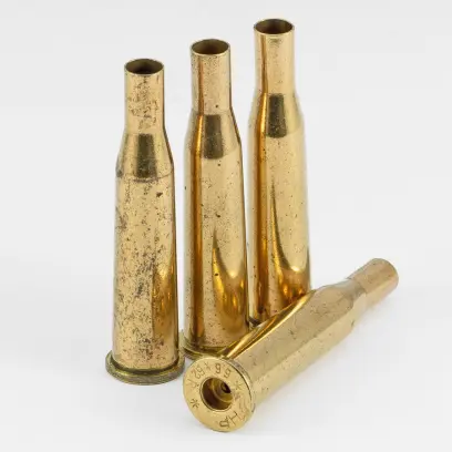 Nenaplněná mosazná nábojnice 5,6x52 R pro přebíjení munice. HP - Hinterberger Patronen.