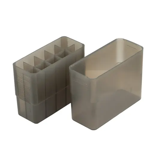 Krabička na 10ks nábojů .50 BMG, Kouřová