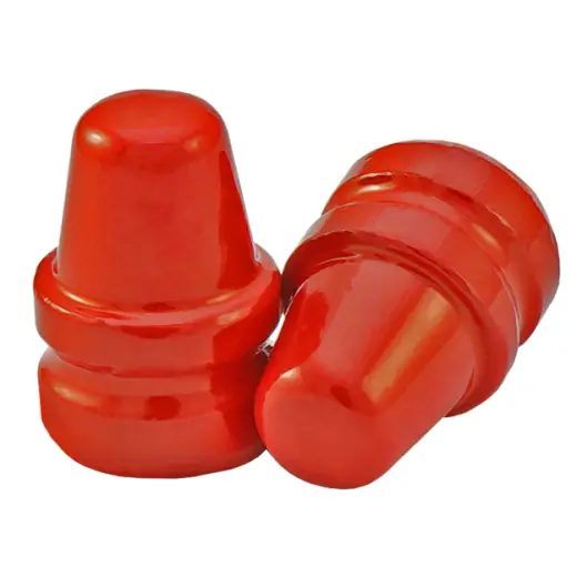 Olověné střely ARES ráže .45, diametr .452, hmotnost 200grs. Tvar střely SWC BB. EPRX - spodek střely není lakovaný.