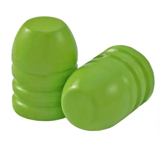 Olověné střely ARES ráže .50, diametr .503, hmotnost 330grs. Tvar střely RN FP BB. EPRX - spodek střely není lakovaný.