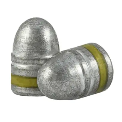 Olověné střely ARES ráže .32, diametr .313, hmotnost 78grs. Tvar střely RN BB. PB - střela je mazaná do drážky.