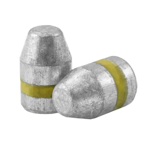 Střely ARES .40 dia .401, 180grs, FP BB PB Olověné střely ARES ráže .40, diametr .401, hmotnost 180grs. Tvar střely FP BB. PB - střela je mazaná do drážky.