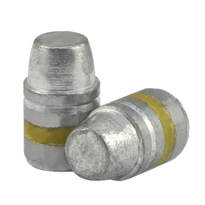 Olověné střely ARES ráže .44, diametr .430, hmotnost 240grs. Tvar střely SWC BB. PB - střela je mazaná do drážky.