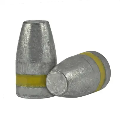 Olověné střely ARES ráže 9mm, diametr .356, hmotnost 147grs. Tvar střely FP BB. PB - střela je mazaná do drážky.