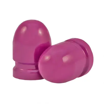 Olověné střely ARES ráže .40, diametr .401, hmotnost 165grs. Tvar střely RN FB. EPRX - spodek střely není lakovaný.