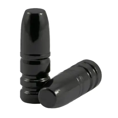 Olověné střely ARES ráže .30, diametr .309, hmotnost 165grs. Tvar střely RN FP BB. EPRX - spodek střely není lakovaný.