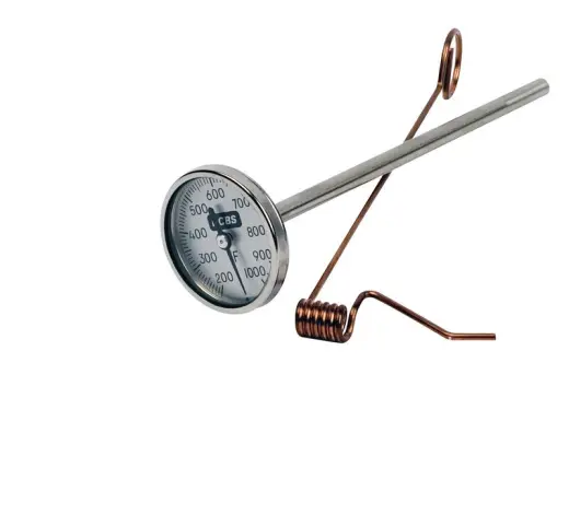 RCBS teploměr na olovo s rukojetí RCBS® olověný teploměr je ideální nástroj pro každého odlévače střel. S rozsahem do 537,8°C a přesností +/- 1 procento vám tento teploměr umožňuje nalévat olovo při optimální teplotě, což zajišťuje co nejlepší kvalitu střel.