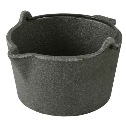 RCBS tavicí nádoba na olovo RCBS litinový kotlík je nezbytný pro každého, kdo odlévá vlastní střely nebo pracuje s roztavenými kovy. Tento robustní kotlík je vyroben z litiny a dokáže pojmout až 10 liber roztaveného kovu.