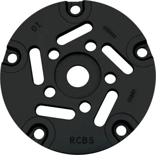 RCBS PRO Chucker 5 Shell Plate #45 RCBS Držák nábojnic č. 45 pro progresivní lis PRO Chucker 5. <br>Určeno pro ráže: 5.7mm x 28 (FN)