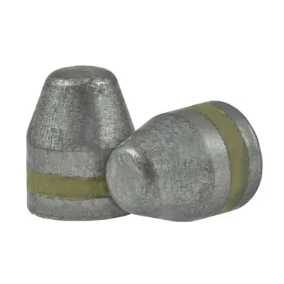 Olověné střely ARES ráže .40, diametr .401, hmotnost 140grs. Tvar střely FP BB. PB - střela je mazaná do drážky.