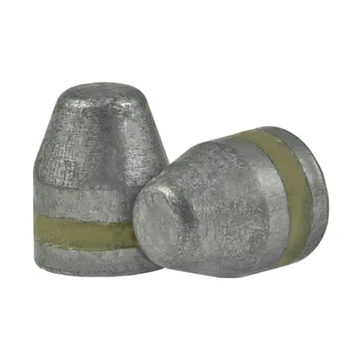 Střely ARES .40 dia .401, 140grs, FP BB PB Olověné střely ARES ráže .40, diametr .401, hmotnost 140grs. Tvar střely FP BB. PB - střela je mazaná do drážky.