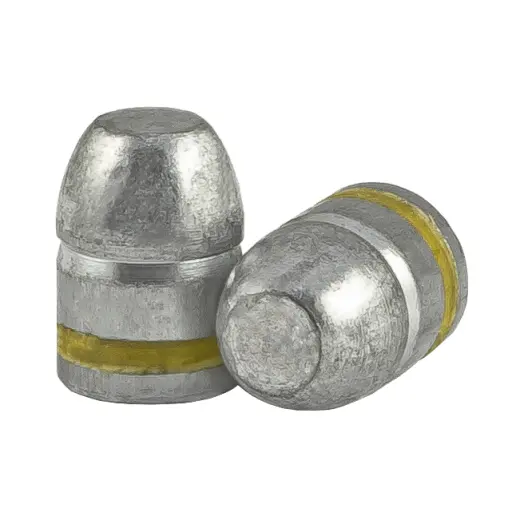 Olověné střely ARES ráže .45LC, diametr .452, hmotnost 250grs. Tvar střely RN FP BB. PB - střela je mazaná do drážky.