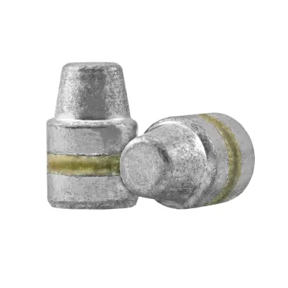 Olověné střely ARES ráže .40, diametr .401, hmotnost 170grs. Tvar střely SWC BB. PB - střela je mazaná do drážky.