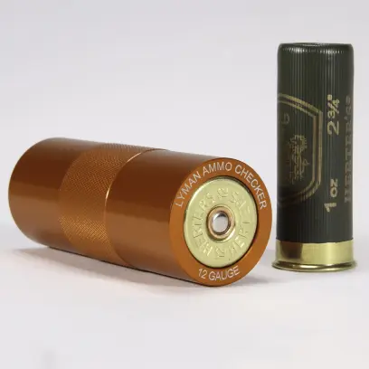 Nenechte záseky zkazit Vaše závody! Kontrolujte rozměry svých nábojů. Lyman Ammo Checkers single caliber.