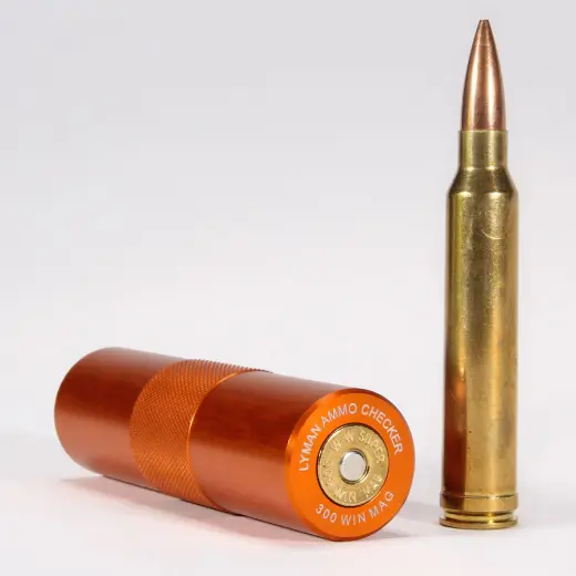 Nábojový kalibr Lyman – 300 Win Mag Nenechte záseky zkazit Vaše závody! Kontrolujte rozměry svých nábojů. Lyman Ammo Checkers single caliber.