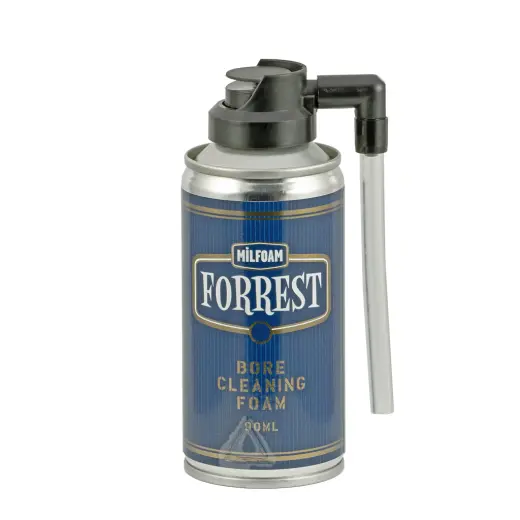 Netoxický pěnový čistič hlavně ve spreji s aplikátorem. Milfoam Forrest Bore Cleaning Foam 90ml. Vyrobeno v UK, firma Milfoam.