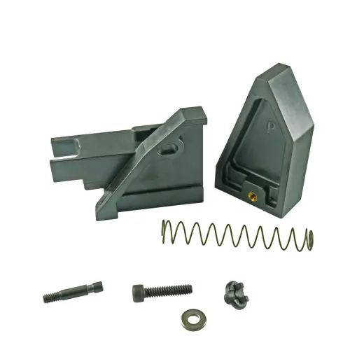 Sestava zavaděče nábojnic #97082 pro Dillon XL650. Obsahuje: 13937 Case Insert Slide Spring (pružina)
14574 Insert Slide Spring Cap (krytka pružiny)
13311 Slide Spring Pin (zajišťovací kolík)
13738 Stainless Flat Washer (ocelová podložka)
14037 Cam S