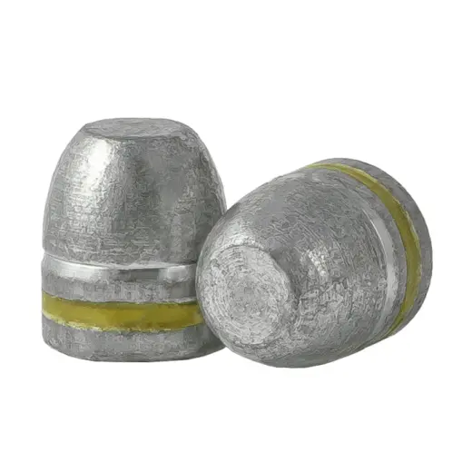 Olověné střely ARES ráže .45LC, diametr .452, hmotnost 200grs. Tvar střely RN FP BB. PB - střela je mazaná do drážky.