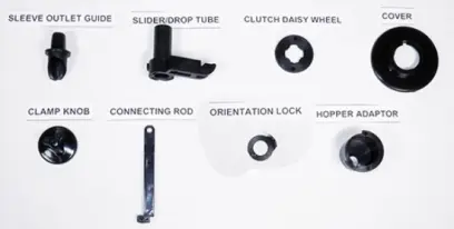 LEE Drum Molded Parts - plastové ND pro LEE Auto Drum. LEE Drum Molded Parts - náhradní plastové díly pro otočný prachovač LEE Auto Drum.