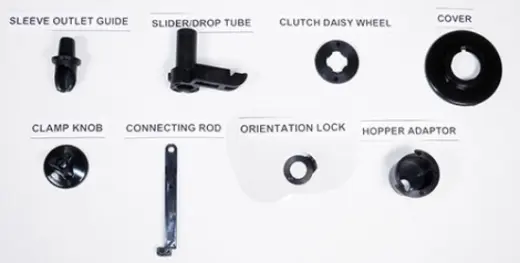 LEE Drum Molded Parts - náhradní plastové díly pro otočný prachovač LEE Auto Drum.